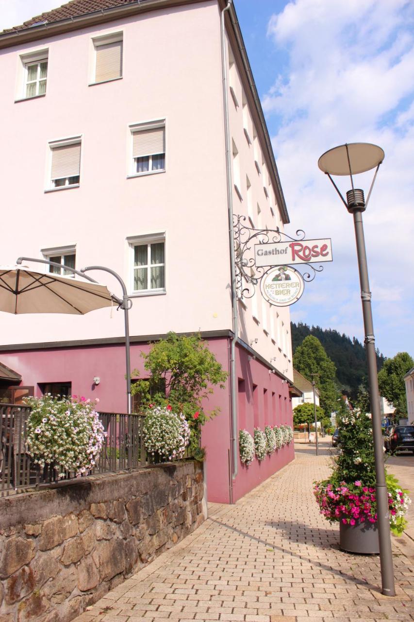 Gasthof Rose Hornberg Exteriér fotografie
